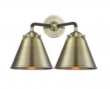  284-2W-BAB-M13-AB - Appalachian - 2 Light - 16 inch - Black Antique Brass - Bath Vanity Light