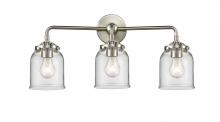 Innovations Lighting 284-3W-SN-G52 - Bell - 3 Light - 23 inch - Brushed Satin Nickel - Bath Vanity Light