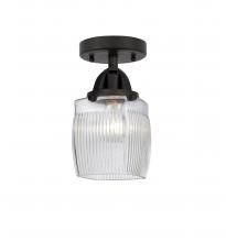  288-1C-BK-G302 - Colton - 1 Light - 6 inch - Matte Black - Semi-Flush Mount