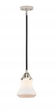  288-1S-BPN-G191 - Bellmont - 1 Light - 6 inch - Black Polished Nickel - Cord hung - Mini Pendant