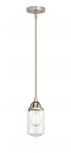  288-1S-SN-G312 - Dover - 1 Light - 5 inch - Brushed Satin Nickel - Cord hung - Mini Pendant