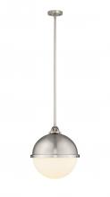  288-1S-SN-HFS-121-SN - Hampden - 1 Light - 13 inch - Brushed Satin Nickel - Cord hung - Pendant