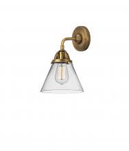  288-1W-BB-G42 - Cone - 1 Light - 8 inch - Brushed Brass - Sconce