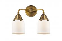  288-2W-BB-G51 - Bell - 2 Light - 13 inch - Brushed Brass - Bath Vanity Light