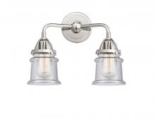  288-2W-PC-G184S - Canton - 2 Light - 13 inch - Polished Chrome - Bath Vanity Light