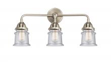  288-3W-SN-G184S - Canton - 3 Light - 23 inch - Brushed Satin Nickel - Bath Vanity Light