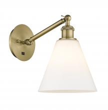  317-1W-AB-GBC-81-LED - Berkshire - 1 Light - 8 inch - Antique Brass - Sconce