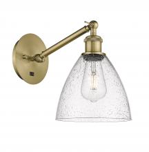  317-1W-AB-GBD-754 - Bristol - 1 Light - 8 inch - Antique Brass - Sconce