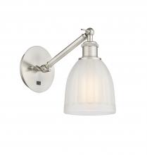  317-1W-SN-G441 - Brookfield - 1 Light - 6 inch - Brushed Satin Nickel - Sconce