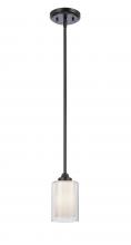  342-1S-BK-CLW - Fairbank - 1 Light - 4 inch - Matte Black - Cord hung - Mini Pendant