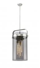  413-4SL-SN-G413-4S-12SM - Pilaster - 4 Light - 12 inch - Satin Nickel - Pendant