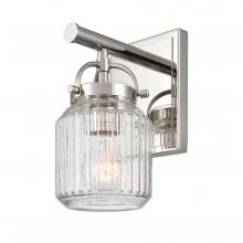  416-1W-PN-G416-6SDY - Latreille - 1 Light - 6 inch - Polished Nickel - Sconce