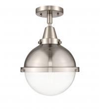  447-1C-SN-HFS-82-SN - Hampden - 1 Light - 9 inch - Brushed Satin Nickel - Flush Mount