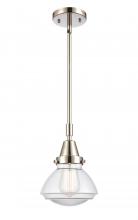  447-1S-PN-G322 - Olean - 1 Light - 7 inch - Polished Nickel - Mini Pendant