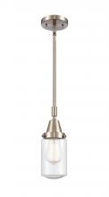  447-1S-SN-G314 - Dover - 1 Light - 5 inch - Brushed Satin Nickel - Mini Pendant