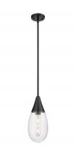  450-1S-BK-G450-6SCL - Malone - 1 Light - 6 inch - Matte Black - Pendant