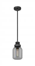  472-1S-WZ-G472-6SM - Somers - 1 Light - 6 inch - Weathered Zinc - Pendant