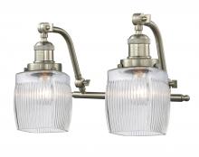  515-2W-SN-G302 - Colton - 2 Light - 17 inch - Brushed Satin Nickel - Bath Vanity Light