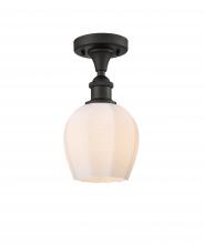  516-1C-OB-G461-6 - Norfolk - 1 Light - 6 inch - Oil Rubbed Bronze - Semi-Flush Mount