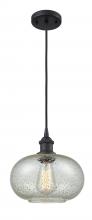  516-1P-BK-G249 - Gorham - 1 Light - 10 inch - Matte Black - Cord hung - Mini Pendant