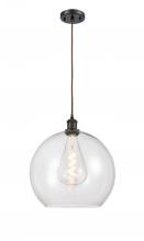 Innovations Lighting 516-1P-OB-G122-14 - Athens - 1 Light - 14 inch - Oil Rubbed Bronze - Cord hung - Pendant