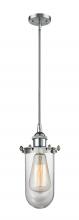  516-1S-PC-CE231-CL - Kingsbury - 1 Light - 4 inch - Polished Chrome - Mini Pendant