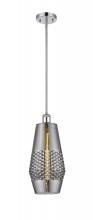  516-1S-PC-G683-7 - Windham - 1 Light - 7 inch - Polished Chrome - Mini Pendant