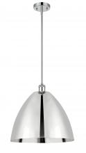  516-1S-PC-MBD-16-PC - Bristol - 1 Light - 16 inch - Polished Chrome - Pendant