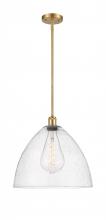  516-1S-SG-GBD-164 - Bristol - 1 Light - 16 inch - Satin Gold - Pendant