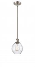  516-1S-SN-G362 - Waverly - 1 Light - 6 inch - Brushed Satin Nickel - Mini Pendant