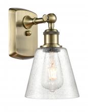  516-1W-AB-G454 - Caton - 1 Light - 5 inch - Antique Brass - Sconce