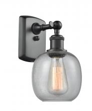  516-1W-BK-G104 - Belfast - 1 Light - 6 inch - Matte Black - Sconce