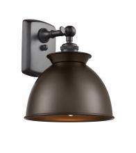  516-1W-OB-M14-OB - Adirondack - 1 Light - 8 inch - Oil Rubbed Bronze - Sconce