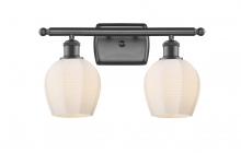  516-2W-OB-G461-6 - Norfolk - 2 Light - 16 inch - Oil Rubbed Bronze - Bath Vanity Light