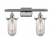  516-2W-PC-CE231-CL - Kingsbury - 2 Light - 14 inch - Polished Chrome - Bath Vanity Light