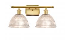  516-2W-SG-G422 - Arietta - 2 Light - 18 inch - Satin Gold - Bath Vanity Light