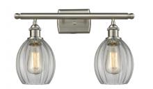 Innovations Lighting 516-2W-SN-G82 - Eaton - 2 Light - 16 inch - Brushed Satin Nickel - Bath Vanity Light