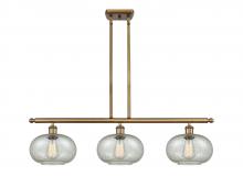  516-3I-BB-G249 - Gorham - 3 Light - 36 inch - Brushed Brass - Cord hung - Island Light