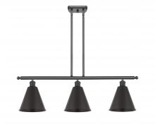  516-3I-BK-MBC-8-BK - Berkshire - 3 Light - 36 inch - Matte Black - Cord hung - Island Light