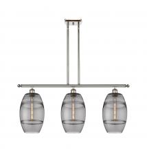  516-3I-PN-G557-8SM - Vaz - 3 Light - 36 inch - Polished Nickel - Cord hung - Island Light