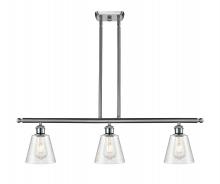  516-3I-SN-G454 - Caton - 3 Light - 36 inch - Brushed Satin Nickel - Cord hung - Island Light