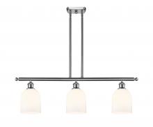  516-3I-SN-G558-6GWH - Bella - 3 Light - 36 inch - Brushed Satin Nickel - Cord hung - Island Light