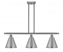  516-3I-SN-MBC-8-SN - Berkshire - 3 Light - 36 inch - Brushed Satin Nickel - Cord hung - Island Light