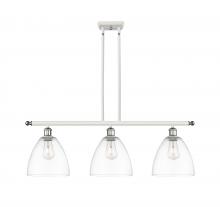  516-3I-WPC-GBD-92 - Bristol - 3 Light - 36 inch - White Polished Chrome - Cord hung - Island Light