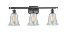  516-3W-BK-G2811 - Hanover - 3 Light - 26 inch - Matte Black - Bath Vanity Light