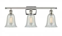  516-3W-PN-G2811 - Hanover - 3 Light - 26 inch - Polished Nickel - Bath Vanity Light