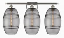  516-3W-PN-G557-8SM - Vaz - 3 Light - 28 inch - Polished Nickel - Bath Vanity Light