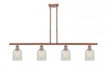 Innovations Lighting 516-4I-AC-G2511 - Caledonia - 4 Light - 48 inch - Antique Copper - Cord hung - Island Light