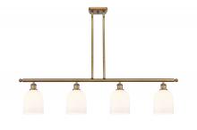  516-4I-BB-G558-6GWH - Bella - 4 Light - 48 inch - Brushed Brass - Cord hung - Island Light