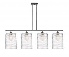 Innovations Lighting 516-4I-BK-G1113-L - Cobbleskill - 4 Light - 48 inch - Matte Black - Cord hung - Island Light